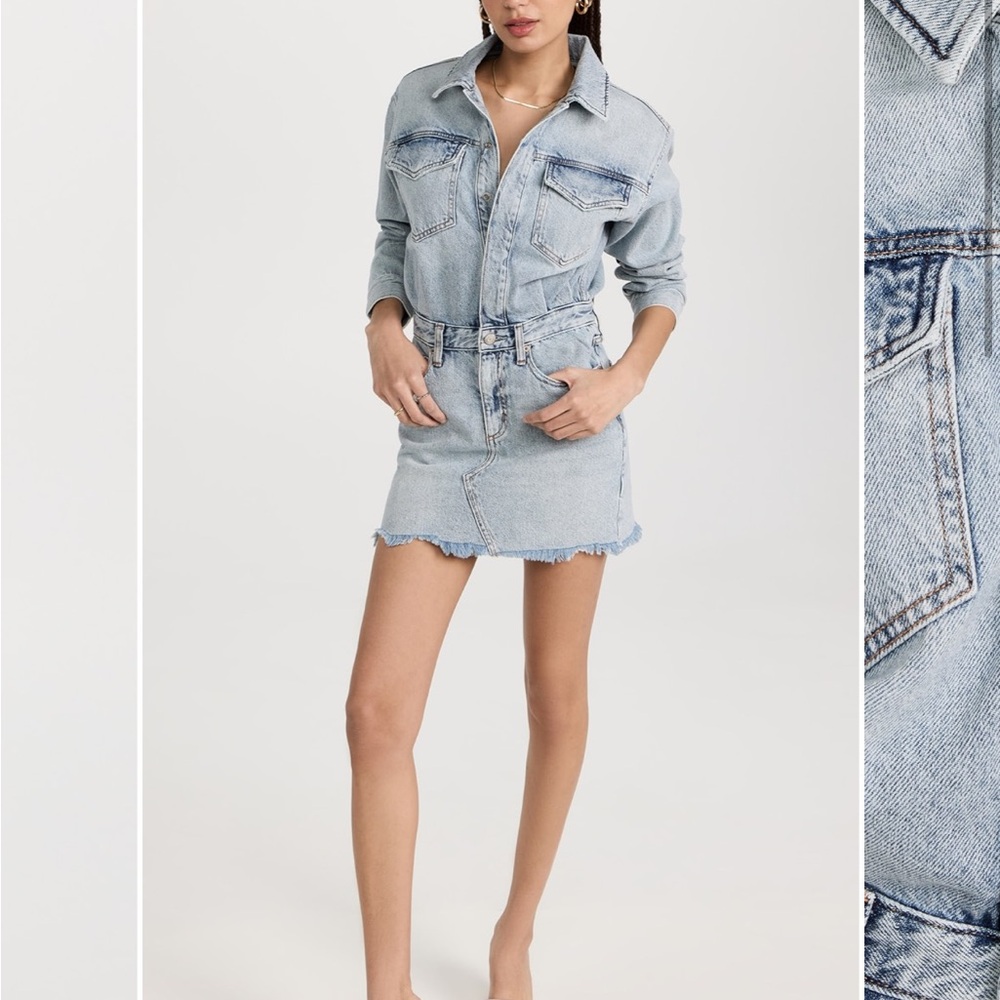 Pistola Nina Dress - Denim - Size S - NWT